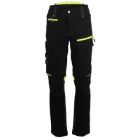 PANTHER PANTS W, Arbeitshosen mit Elasthan, Neongelb