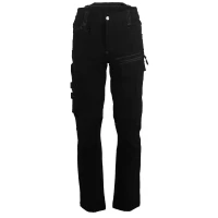 PANTHER PANTS W, Arbeitshosen mit Elasthan, Schwarz