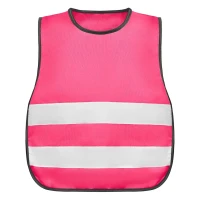 GLOW COLOR KID, Kinderweste, Neon Pink