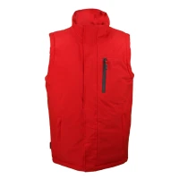 KOBALT VEST, workwear bodywarmer, red