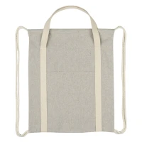 ZORA, recycled cotton backpack, 200g/m2, gray