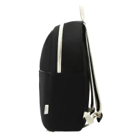 HERITAGE, Rucksack aus recycelter Baumwolle, 280 g/m2, Schwarz