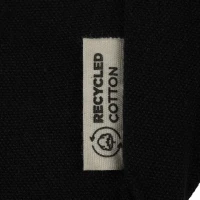 HERITAGE, Rucksack aus recycelter Baumwolle, 280 g/m2, Schwarz