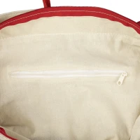 MALAGA, Tragtasche, 340 g/m2, Rot