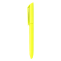 FLOW PURE, MAXEMA Kugelschreiber aus Kunststoff, Lime-Grün