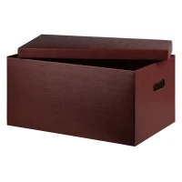 TUTTO, troslojna samosklopiva poklon kutija sa poklopcem, bordo