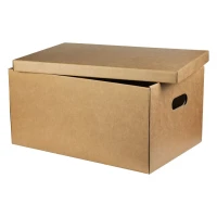 TUTTO, 3-layer self-assembling gift box with a lid, beige