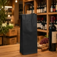 ARISTO, Papiertasche für Flasche, Weiss