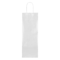 ARISTO, Papiertasche für Flasche, Weiss