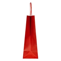 LOLA MIDI, paper bag, 120 g/m2, red