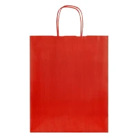 LOLA MIDI, paper bag, 120 g/m2, red