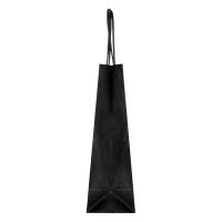 LOLA MINI, papirna kesa, 120 g/m2, crna