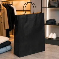 LOLA MAXI, Papiertasche, 120 g/m2, Beige