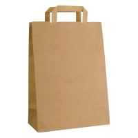 POPPY, Papiertasche, 80 g/m2, Beige