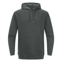 ABSOLUT HOODY, organic cotton hooded sweatshirt, 280 g/m2, dark gray