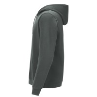 ABSOLUT HOODY, organic cotton hooded sweatshirt, 280 g/m2, dark gray