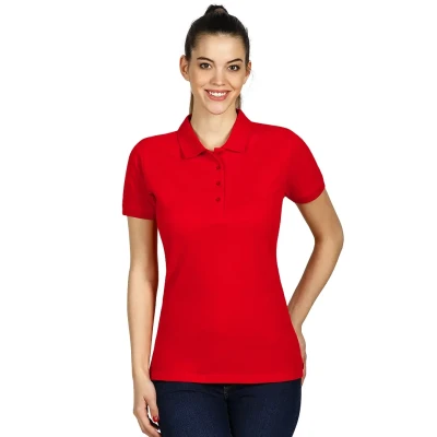SUNNY, ženska polo majica, 180 g/m2, crvena