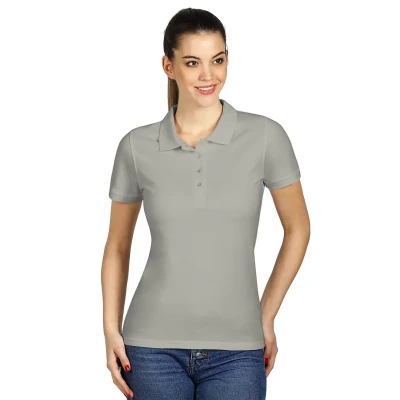 SUNNY, Damen-Poloshirt, 180 g/m2, Grau