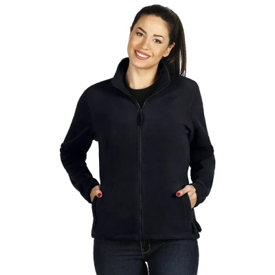 POLARIS LADY, women's polar fleece jacket/sweatshirt, 280 g/m2, blue