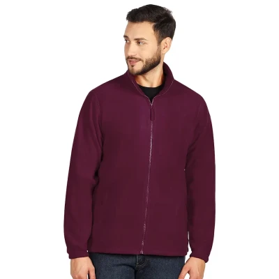 POLARIS, Polar-Fleece-Sweatshirt, 280 g/m2, Bordeaux