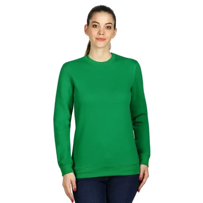 SPRING, Sweatshirt mit Rundhalsausschnitt, 280 g/m2, Grasgrün