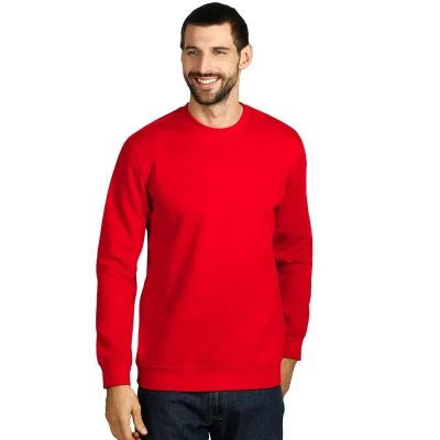 SPRING, unisex sweatshirt, round neck, 280 g/m2, red