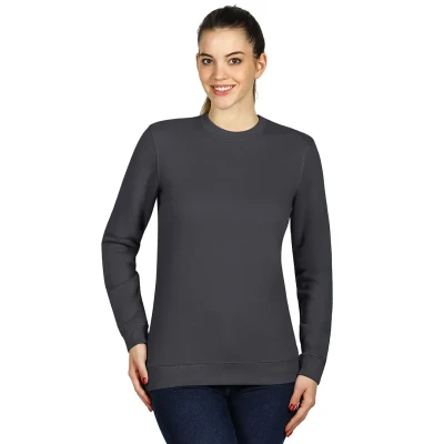 SPRING, Sweatshirt mit Rundhalsausschnitt, 280 g/m2, Dunkelgrau