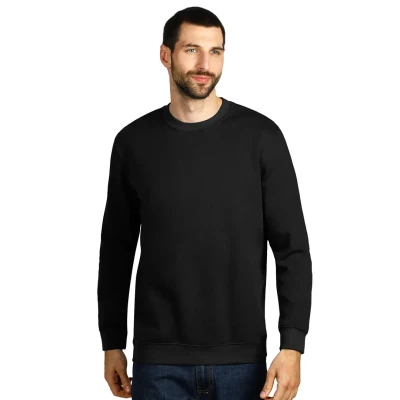 SPRING, unisex sweatshirt, round neck, 280 g/m2, black