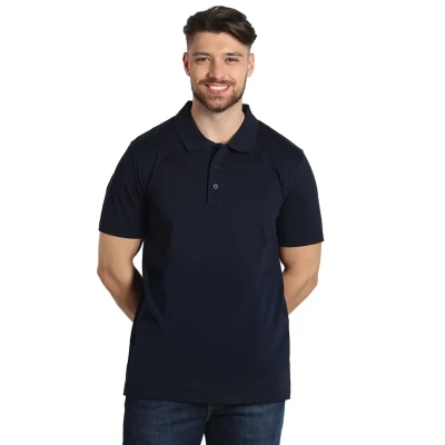 PREMIUM POLO, Poloshirt, 180 g/m2, Blau