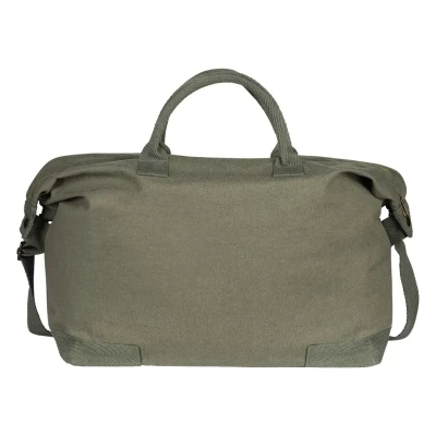 ECO VOYAGER, torba od recikliranog pamuka, 500 g/m2, maslinasta