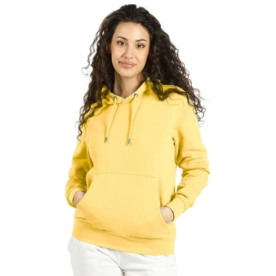 ABSOLUT HOODY, Hoodie aus Bio-Baumwolle, 280 g/m2, Hellgelb