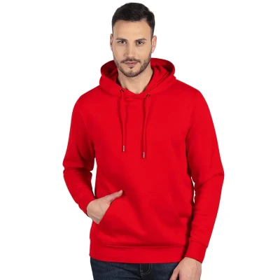 ABSOLUT HOODY, Hoodie aus Bio-Baumwolle, 280 g/m2, Rot