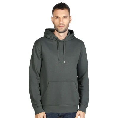 ABSOLUT HOODY, Hoodie aus Bio-Baumwolle, 280 g/m2, Dunkelgrau