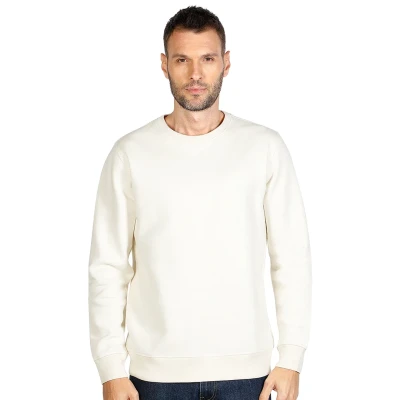ABSOLUT, organic cotton sweatshirt, 280 g/m2, off white