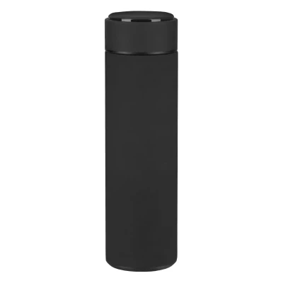 ELEMENT SMART 2.0, smart vacuum insulated bottle with lcd screen, 500 ml, black
