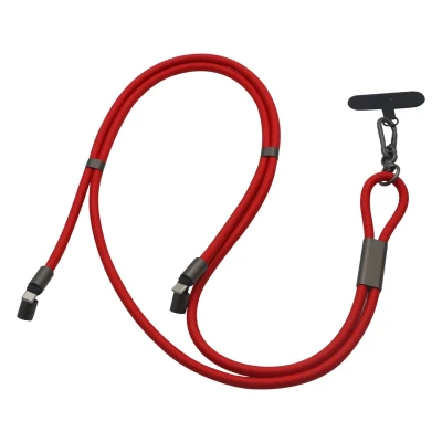 NET 65W, type-c charging and data cable and lanyard, 65 w, red