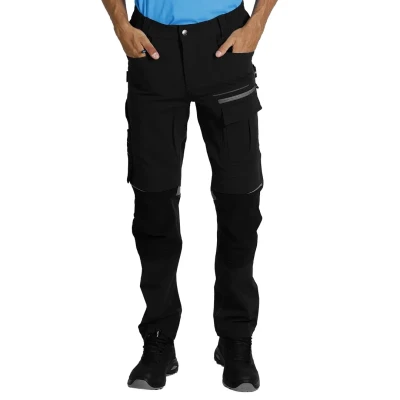 PANTHER PANTS W, Arbeitshosen mit Elasthan, Schwarz