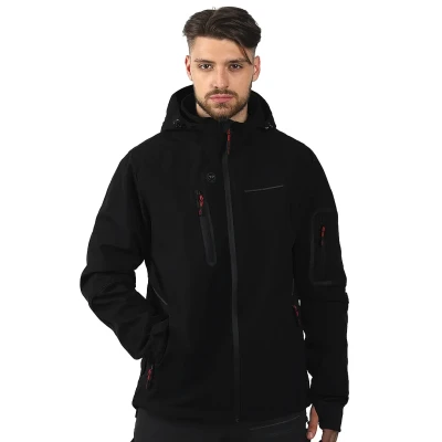 PANTHER THERMO MEN, softshell jacket with heating system, black