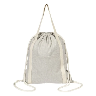 ZORA, recycled cotton backpack, 200g/m2, gray