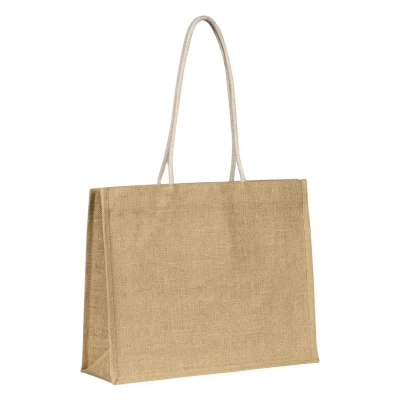 CALABRIA, Tasche aus Jute, Beige