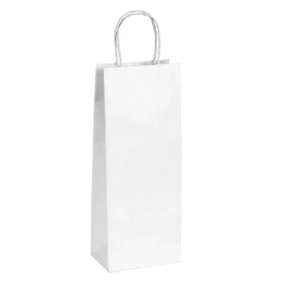 ARISTO, Papiertasche für Flasche, Weiss