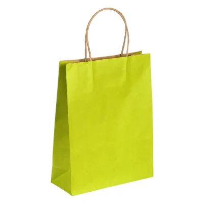 LOLA MIDI, paper bag, 120 g/m2, kiwi