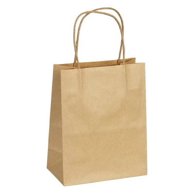 LOLA MINI, Papiertasche, 120 g/m2, Beige