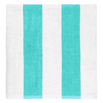 CAPRI MAXI, peškir za plažu, 380 g/m2, tirkizno plavi