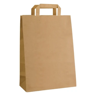 POPPY, Papiertasche, 80 g/m2, Beige