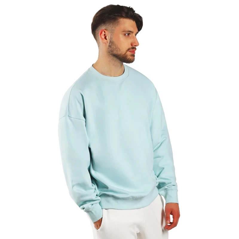 BIG, Weites Sweatshirt aus Bio-Baumwolle, 300 g/m2, Mint