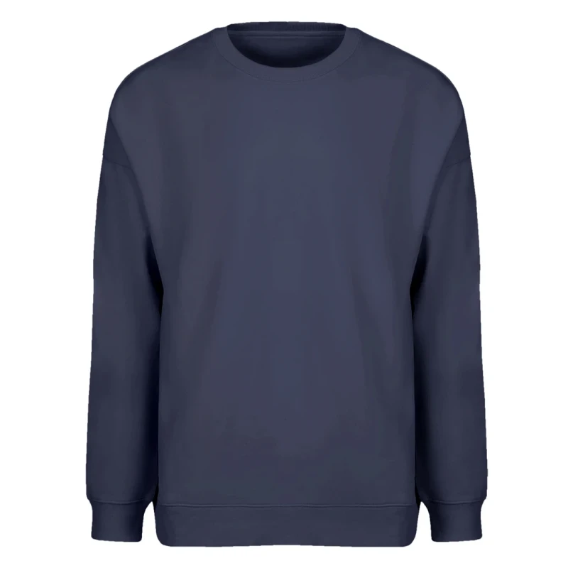 BIG, Weites Sweatshirt aus Bio-Baumwolle, 300 g/m2, Blau