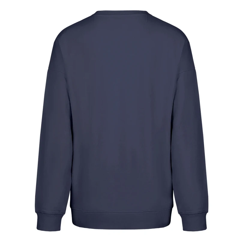 BIG, Weites Sweatshirt aus Bio-Baumwolle, 300 g/m2, Blau