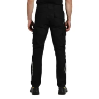 FORCE PANTS, Arbeitshosen mit Elasthan, Schwarz