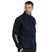 FORCE JACKET, Arbeitsjacke mit Elasthan, Blau